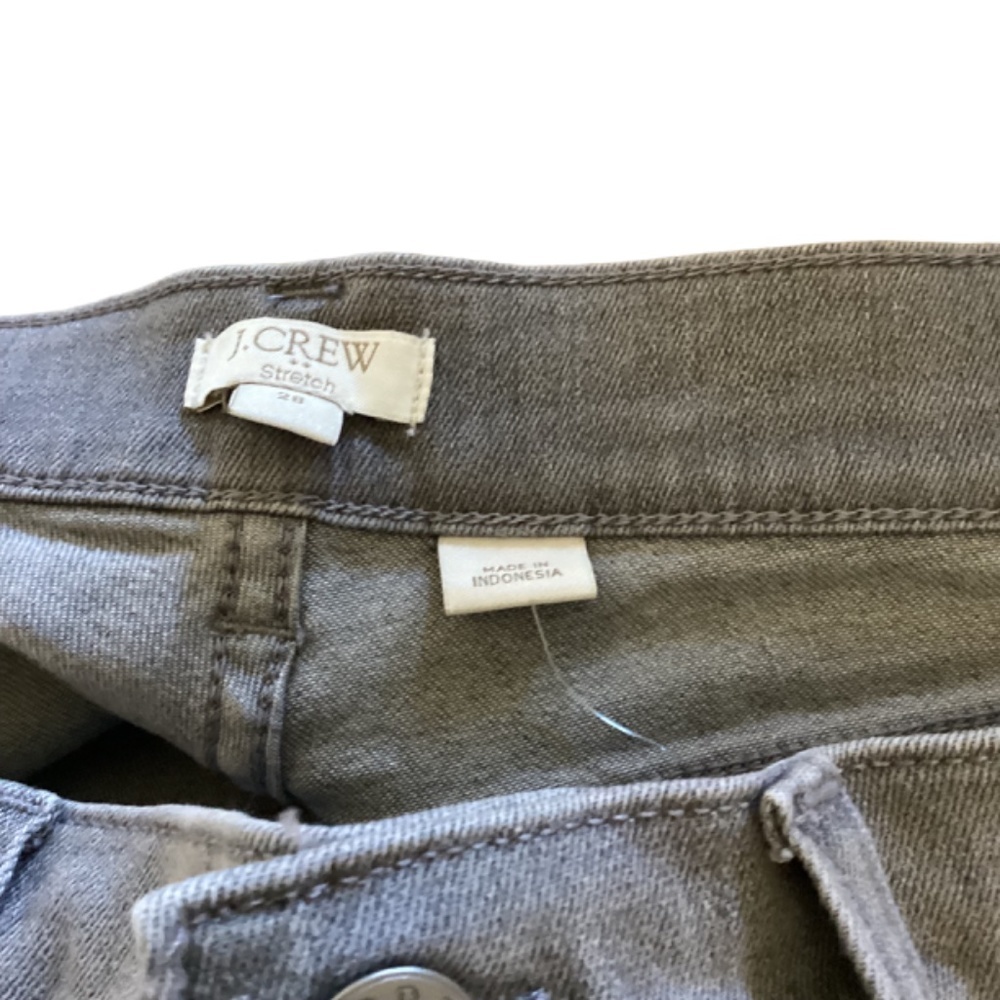 J Crew distressed stretch gray jeans‎ size 28 - Picture 6 of 7